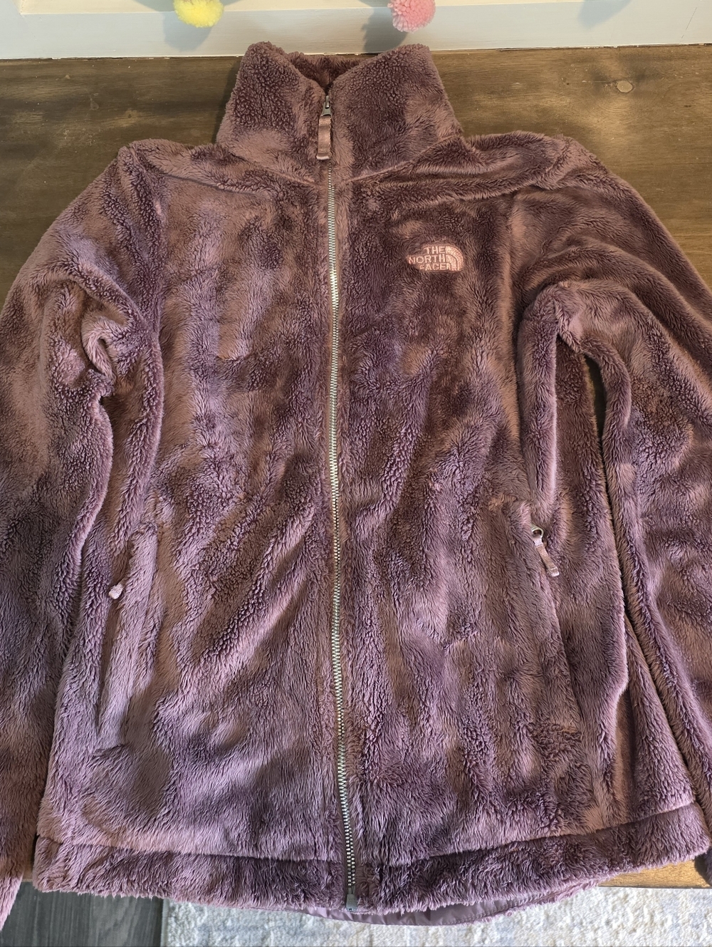The North Face Plum Plush Full-Zip Fleece Jacket